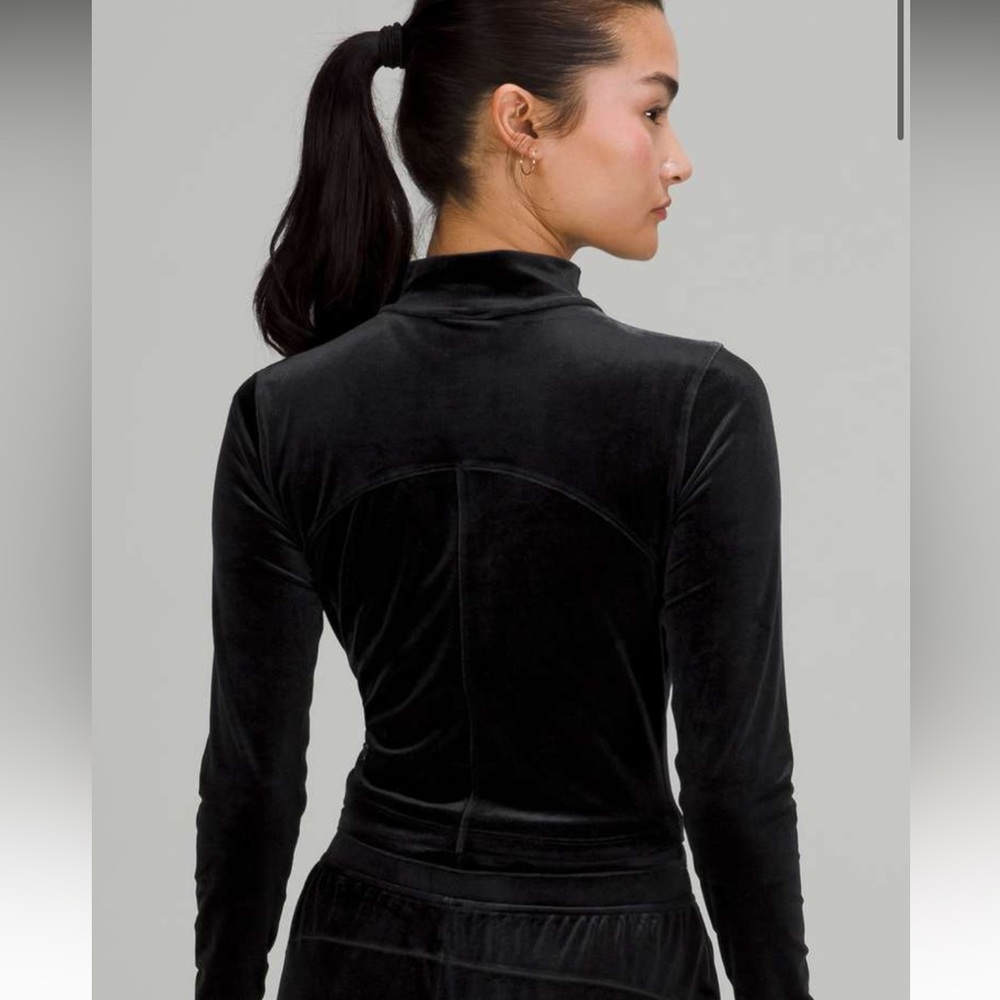 lululemon All Aligned Velvet Mock-Neck Long Sleeve